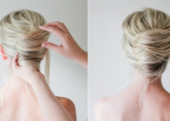 Le chignon belle des champs