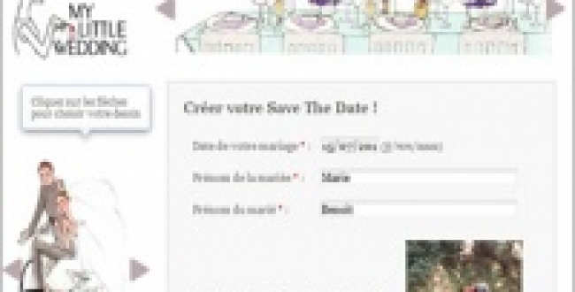 Save The Date par My Little Wedding