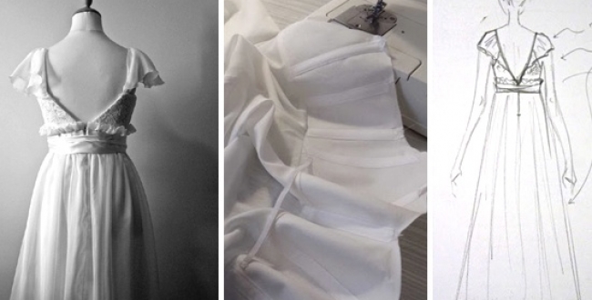 Aurélia Hoang, robes de mariée sur-mesure